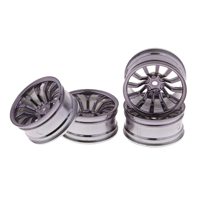 Best Offers 4x RC Car Wheel Hub Rims for HSP 94123 94122 1:10 RC Car Parts Accessories