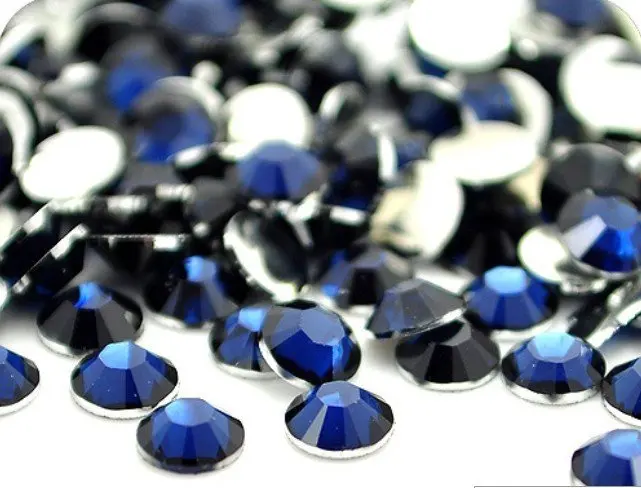 

Montana Color 2mm,3mm,4mm,5mm,6mm Facets FlatBack Resin Rhinestone Nail Art Gements Decoration Stones/Beads