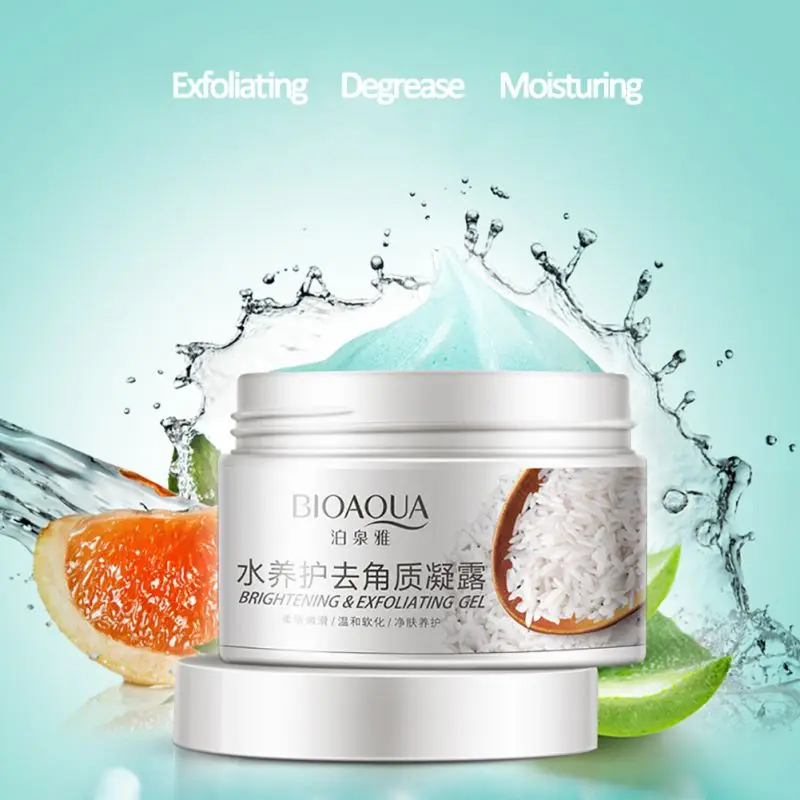 

Exfoliating Moisturizing Oil Control Hydrating Cream Gel 140g Treatment Face Shrink Pores Cleansing Massage Rinse