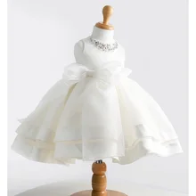 Высококачественное детское платье для девочек; платье для крещения крестильное платье для девочек Одежда для младенцев Платье для первого дня рождения для новорожденных и маленьких девочек; крестильное платье для маленьких девочек