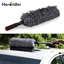 Auto In Microfibra Spolverino Auto Spazzola di Pulizia Dirt Dust Clean Spazzola Universale Auto Strumenti di Cura Lucidatura Detailing Asciugamani Panni
