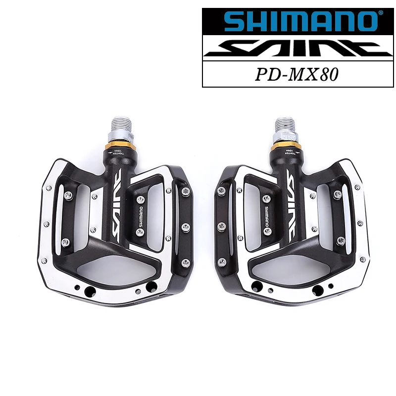 

SAINT PD-MX80 Flat PEDAL MTB Mountain Bike Cycling Sealed Bearing Aluminum Alloy MX80 Bicycle Mountain DH Downhill