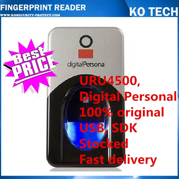 

Free Shipping 5 PCS USA Fingerprint Sensor Biometric Fingerprint Reader URU4500 U ARE U ORIGINAL