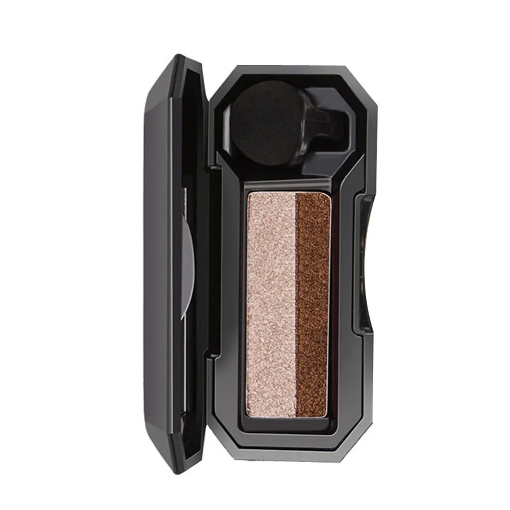 2 color Stamp Shimmer Eyeshadow Palette Makeup Powder Flexibility long Lasting Fashion makeup eye shadow palette Cosmetics 2019 |