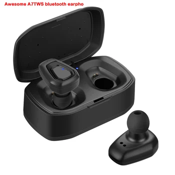 

A7 True Wireless TWS Earphones Stereo Bluetooth V5.0 Earbud with Mic Handsfree In-Ear Headset With Charging Box PK i7s,i11,i12