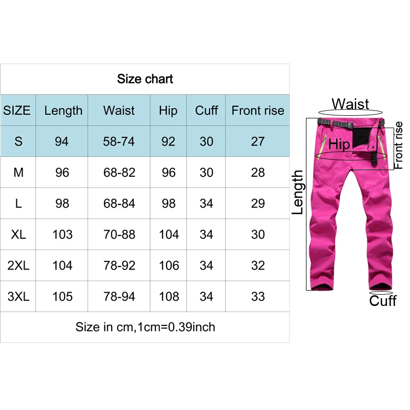 THE ARCTIC LIGHT Camo Pants Hiking For Women Size S - 3XL Warm Winter High Quality Camping Nature Hike waterproof trousers THE ARCTIC LIGHT Camo Pants Hiking For Women Size S - 3XL Warm Winter High Quality Camping Nature Hike waterproof trousers