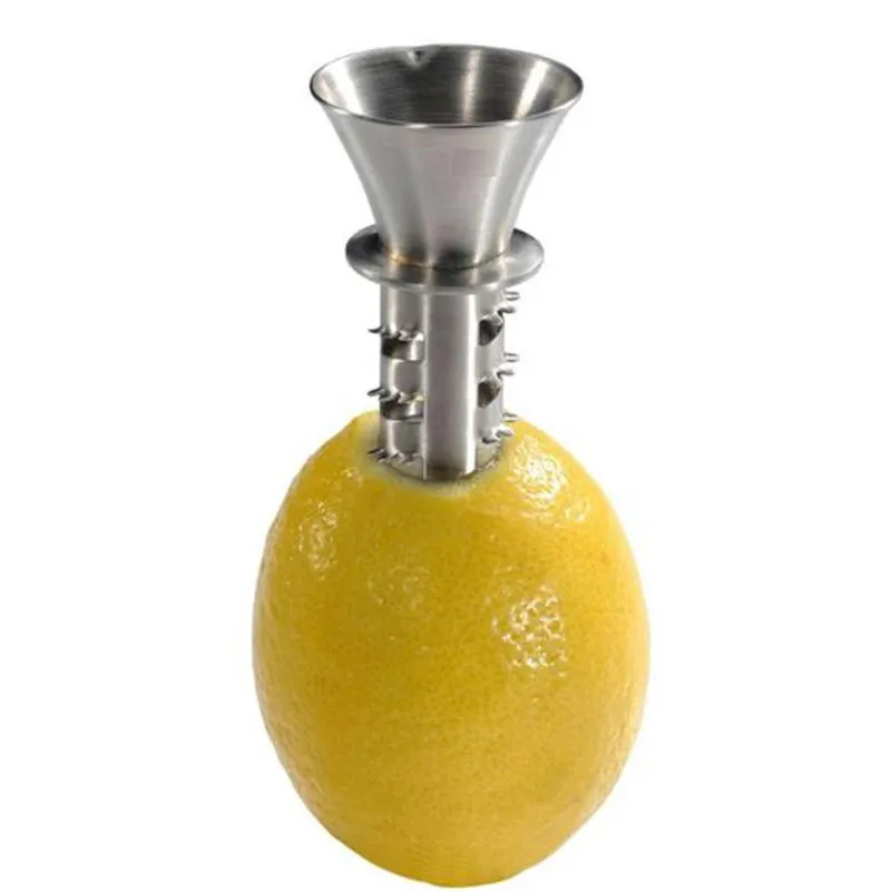 Классические кухонные принадлежности гаджеты соковыжималка лимона Pourer винтовые Лимы апельсины капель свежий цитрусовый сок CX885867