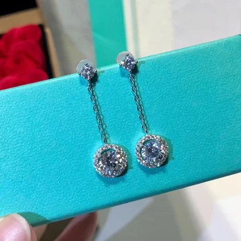 

Designer Fashion 925 Sterling Silver Jewelry 3A Cubic Zirconia Party Earring