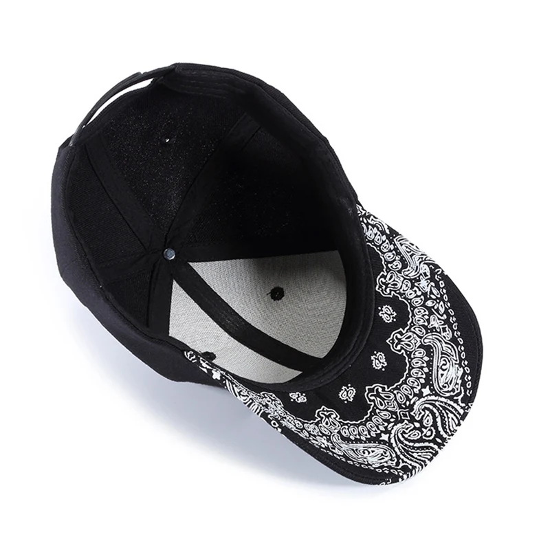 Gorra de béisbol Unisex hombres mujeres Paisley imprimir adulto Hip Hop danza Snapback Casual otoño verano Beisbol Casquette CP0130