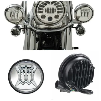 

2PCS 4.5 4 1/2 inch LED Fog Lights LED Auxiliary Car Motorcycle Light for ,ptorbikes with 4.5Inch LED Fog Lights