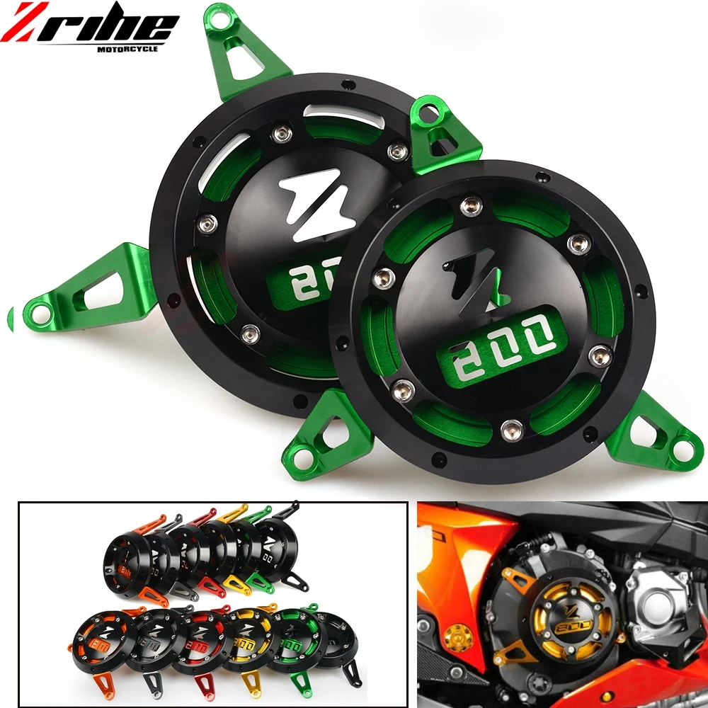 For Kawasaki Z800 z 800 2013-2017 CNC Aluminum Motorcycle Engine Stator Cover Engine Protective Cover Left Right Guard Cover