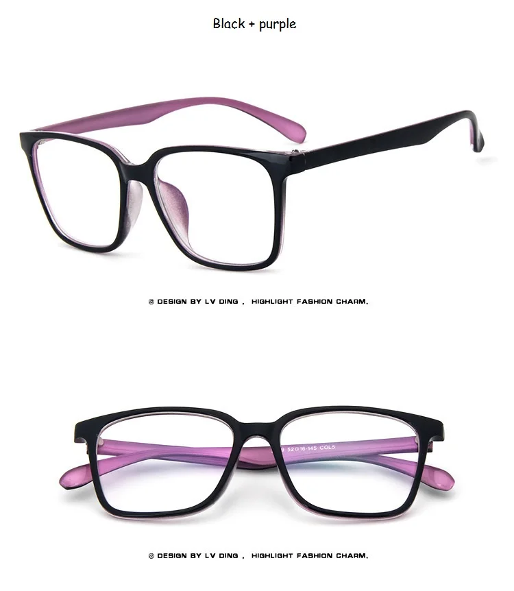 Модные женские очки, оправа для мужчин, черная оправа для очков, винтажные Квадратные прозрачные линзы, очки, оптическая оправа для очков