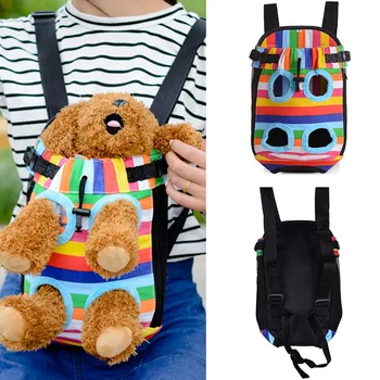 

New Coming Pet Dog Legs Out Front Carrier/Bag dog Hands-free Pet Backpack Four-leg Chest Bag for Pet Dogs Cats Breathable Bags