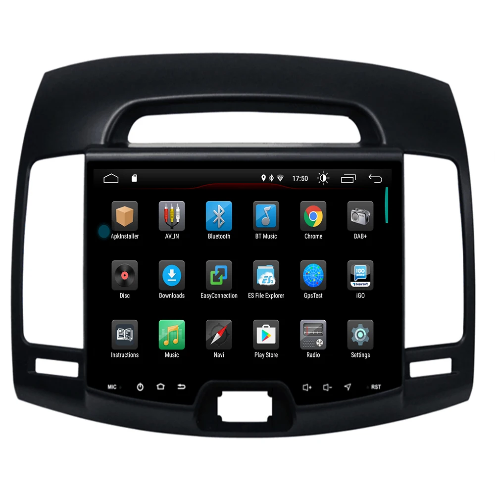 Cheap 2G+16G Android 9.1 4G Car Radio Multimedia Video Player Navigation GPS WiFi 2 din For Hyundai Elantra HD 2006-2010 no dvd 3