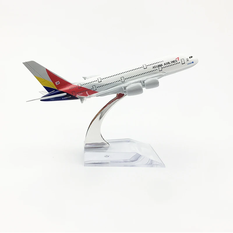 Herpa 570305 Qantas Airbus A380-800 1:1000 Aereo Modellino