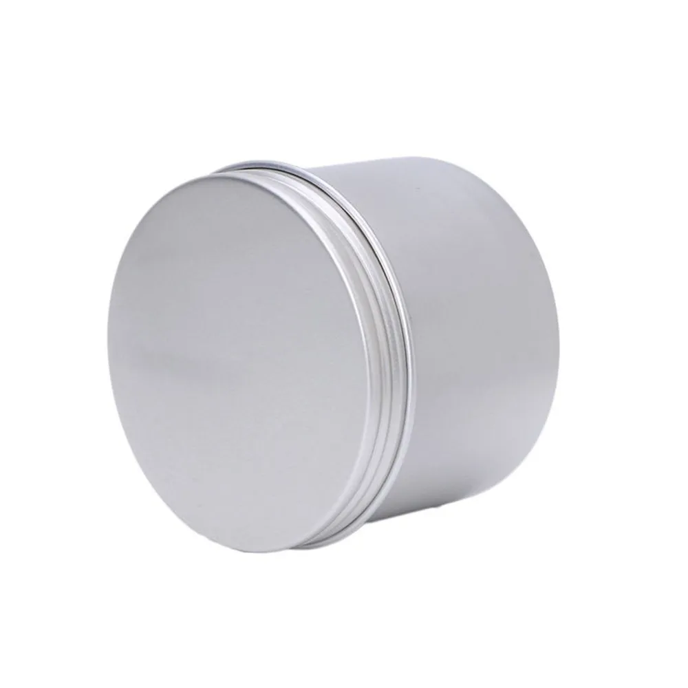 

New Arrival Three Capacity Aluminium Empty Cosmetic Pot Jar Tin Container Craft for Candy Cosmetic Gloss Balm Almacenamiento*20