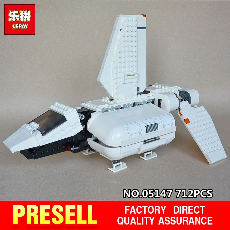 

Lepin 05147 Star Toys plan compatible with Lego 75221 Imperial Landing Craft Set Building Blocks Bricks New Kids Christmas Gifts