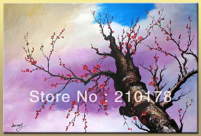 

handmade oil painting on canvas modern 100% Best Art Flower oil painting original directly from artis FL1-129