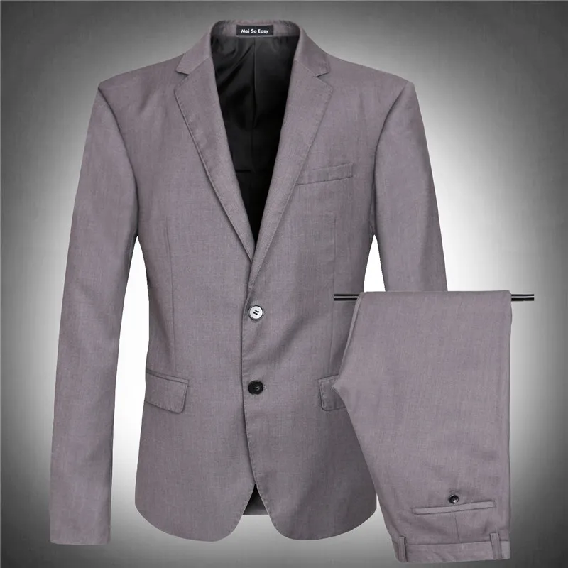 Buy wedding blazer men's suit set autumn jacket high