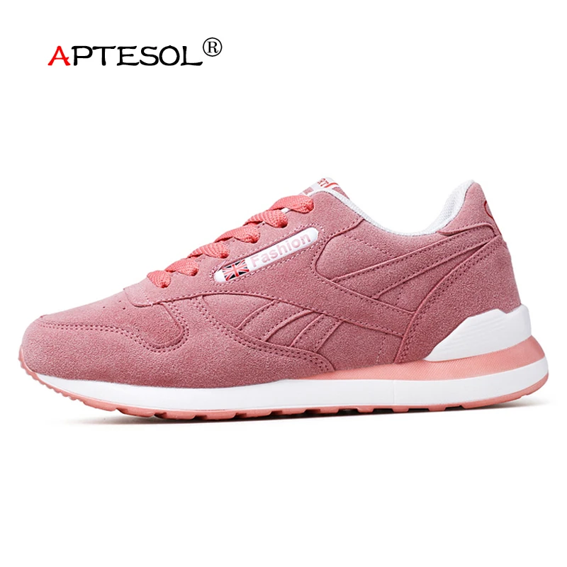 

APTESOL Women Fashion Casual Flat Shoes Breathable Damping Female Comefortable Women's Vulcanize Shoes Ladies Walking Sneakers