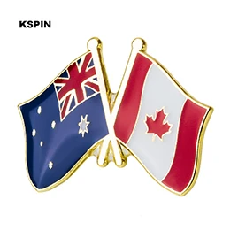 Австралия Радуга флаг дружбы этикетка булавка металлический значок значки значок сумка украшения пуговицы брошь для одежды 1 шт - Цвет: XY0272
