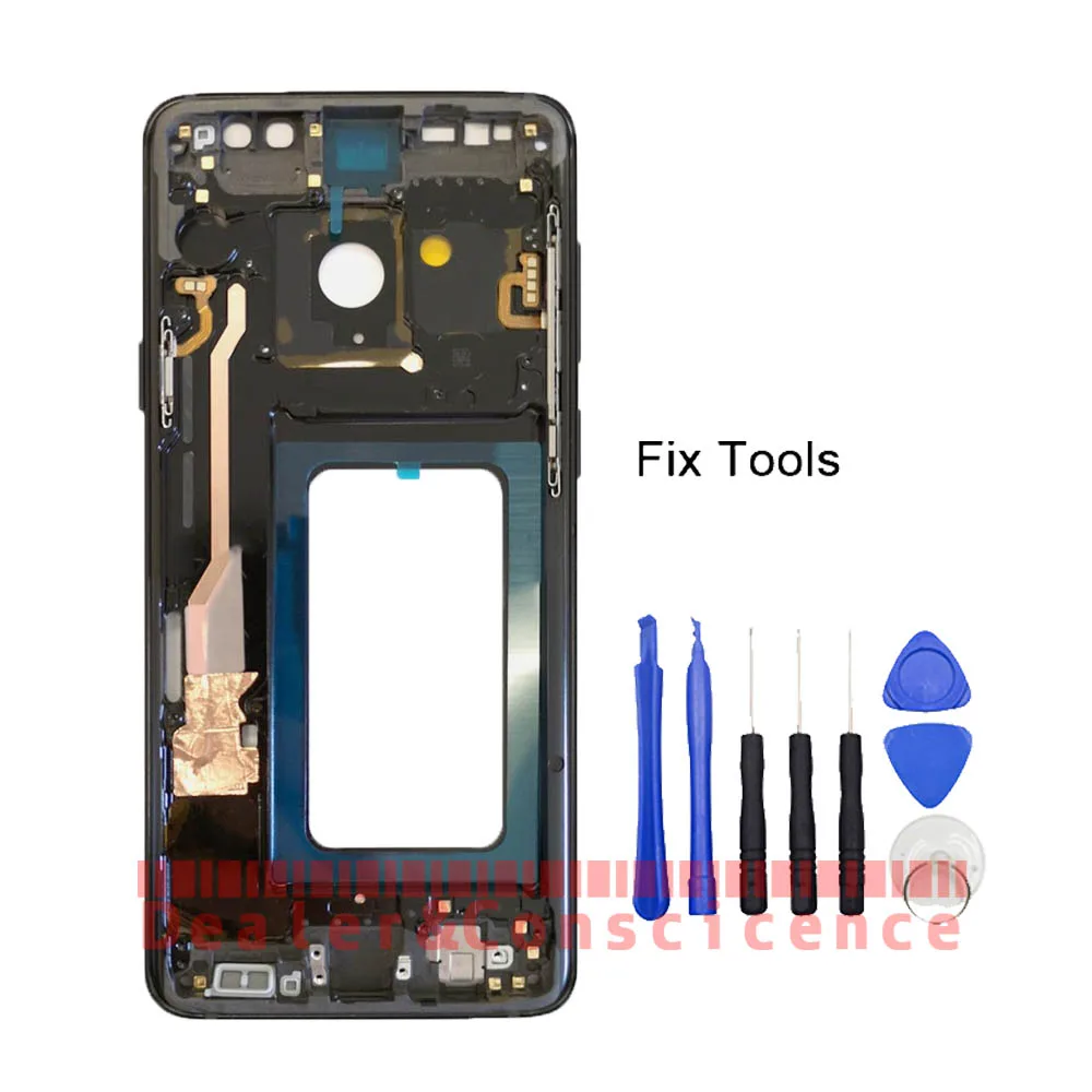 

1PCS For Samsung Galaxy S9+/ S9 Plus G965 SM-G965F LCD Display Middle Frame Chassis Plate Replacement Part