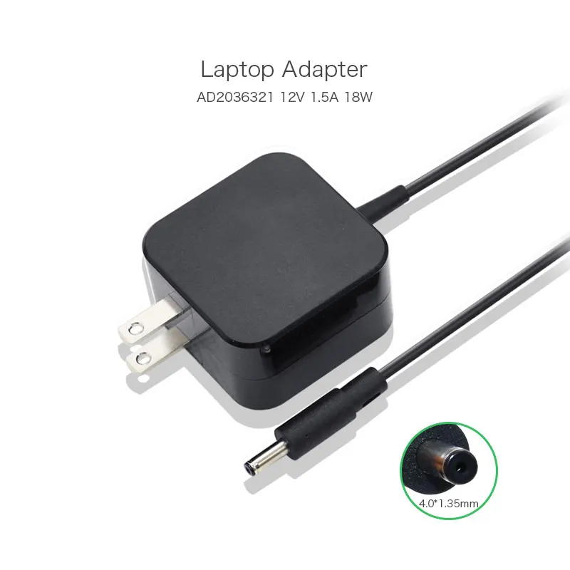 

New Genuine 12V 1.5A 18W 4.0*1.35mm US Plug Laptop Power Supply for ASUS CHROMEBIT CS10 AD2036321 010LF 18W Tablet AC Adapter
