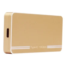 Super-speed KingSpec Z1 Gen.2 External Portable 10Gbps Type-C USB3.1 SSD 128GB Solid State Hard Drive Disk for Laptop Desktop