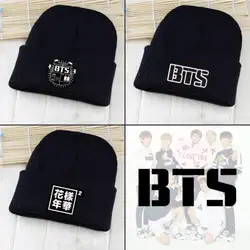 БЦ BT21 Bangtan обувь для мальчиков LOVE YOUNG FOREVER Jung Кук JIN армии Skullies шапочка Вязаная хлопковая шапка кепки косплэй костюм