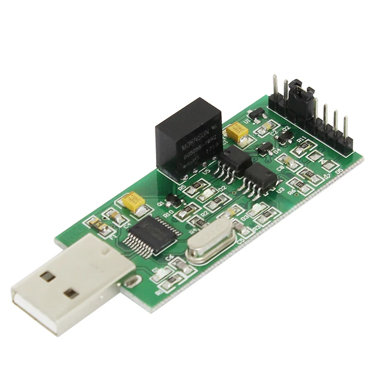 High speed isolated USB to TTL serial port Power optocoupler isolation