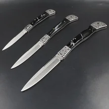 Складной нож, тактический карманный нож для кемпинга, 440C, лезвие, боевые, для охоты, для выживания, ножи, EDC, для самообороны, многофункциональные инструменты