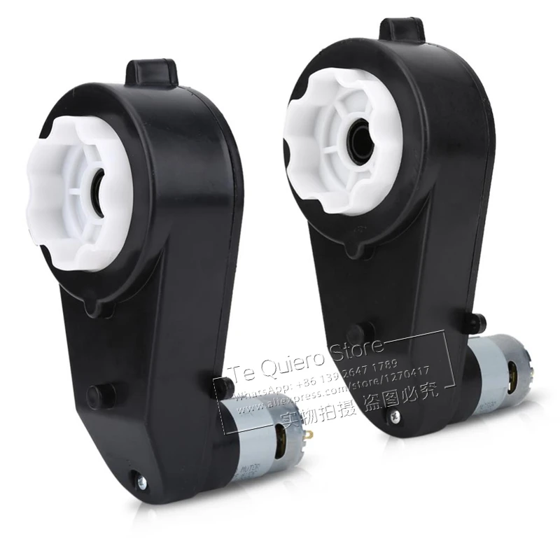 

2pcs/Pack Low Noise 12V Electric Motor Toy Car Accessories Parts Wear-resistant Gearbox For Children Car