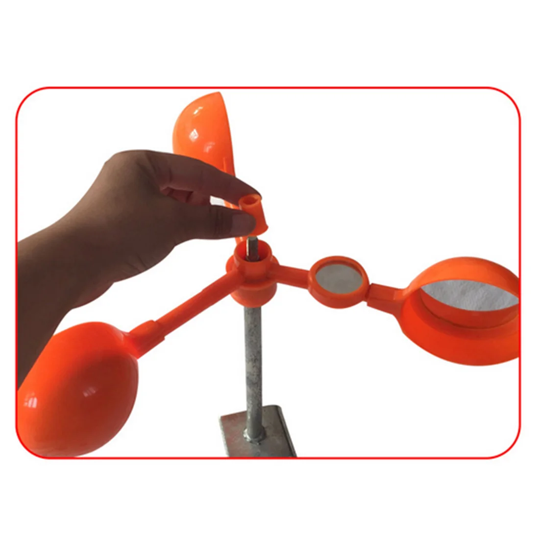 

VICTMAX Wind Power Anti-bird Repellent Devices Yellow Bird Scarer for Farm Airport Fishpond Crops Protection Garden Tools