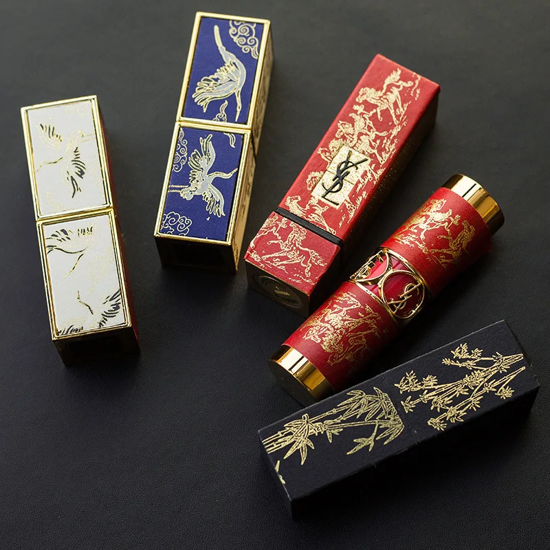 

1pcs Traditional pattern Cheung series lipstick tape antique handbook diary photo album diy decoration Washi tape