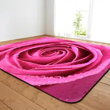 Красивые 3D розовые мягкие ковры с принтом для гостиной, спальни, ковры для дома, большая площадь, коврики для пола, Детские декоративные коврики