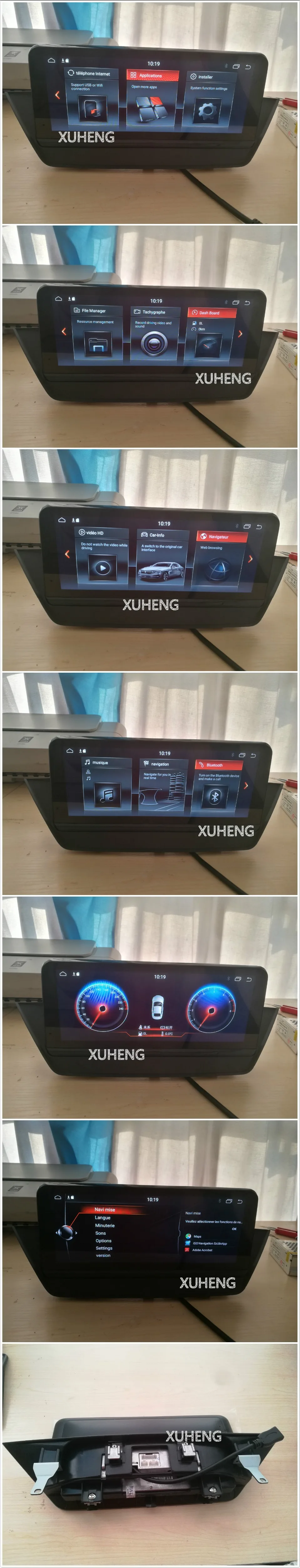 Perfect CARPLAY 4G 10.25" Android 9.0 Car Monitor for BMW X1 E84 2009 --2015  Stereo Radio Vedio Audio GPS Navi Media Headunit Stereo Pc 3