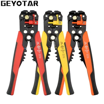 

GEYOTAR cable Automatic wire stripper cutter Multifunctional Crimping Stripping Plier Tools Electric Crimper DIY