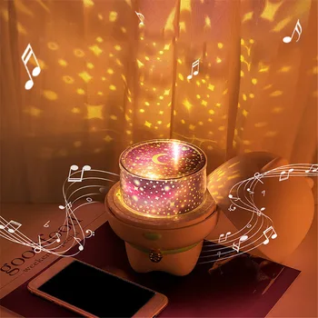 

Animal LED Star Projector Night Light With Bluetooth Speaker USB Charging Remote Control Night Light Kid Best Gift Party Decor