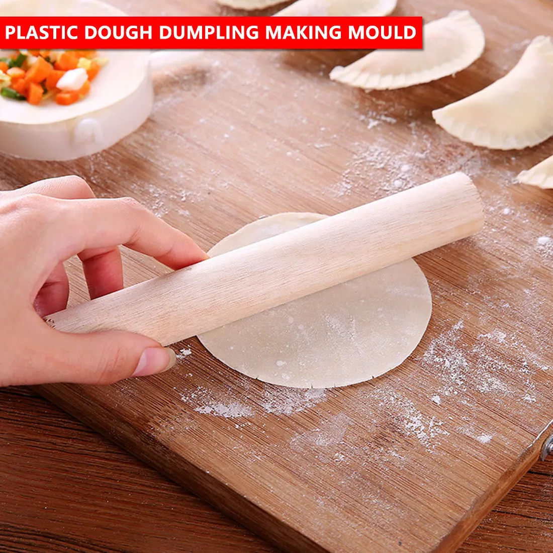 3 шт. пластиковые клецки из теста пирог, изготовление плесени кухонные инструменты для приготовления пищи