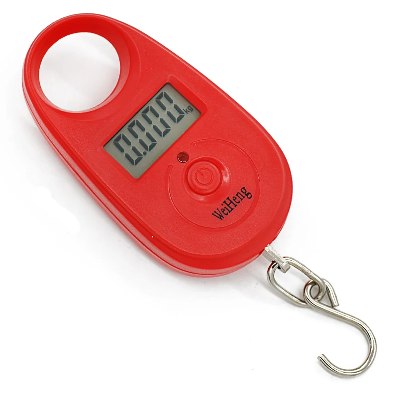 

Portable LCD Digital Electronic Scale 25kg 5g Hanging Luggage Scale Precision Pocket Weight Balance Steelyard Fishing Tackle