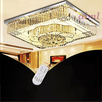 

LED K9 Crystal Flush Mount LED Modern/Contemporary Living Room/Bedroom/Dining Room/Study Room/Office Glass 50*50CM 110-240v