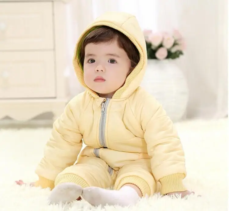 9-24Months Baby Winter Clothes Girl Boy Romper Warm Russian Baby Winter Jumpsuit Skiing Outerwear Clothing Colorful Snowsuit (21)