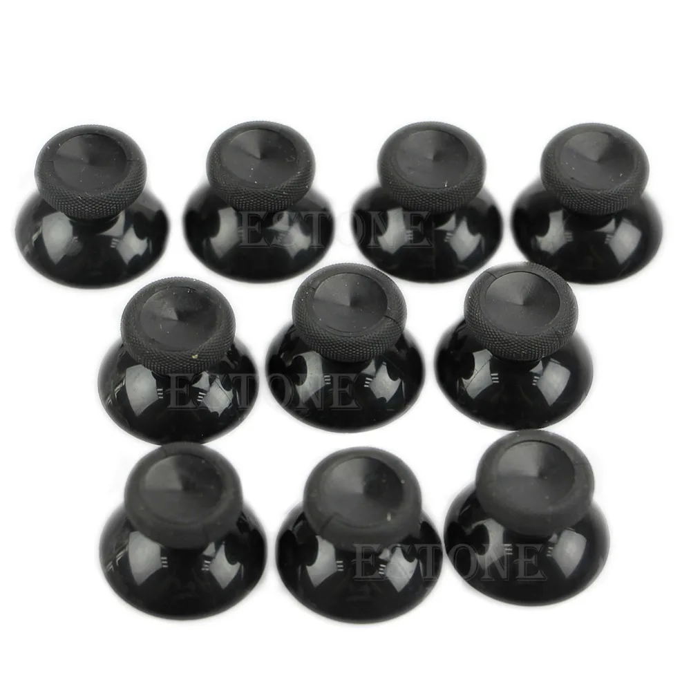 

High Quality 2019 10pc Black Replacement Analog Thumbstick Thumb Stick for Xbox one Controller