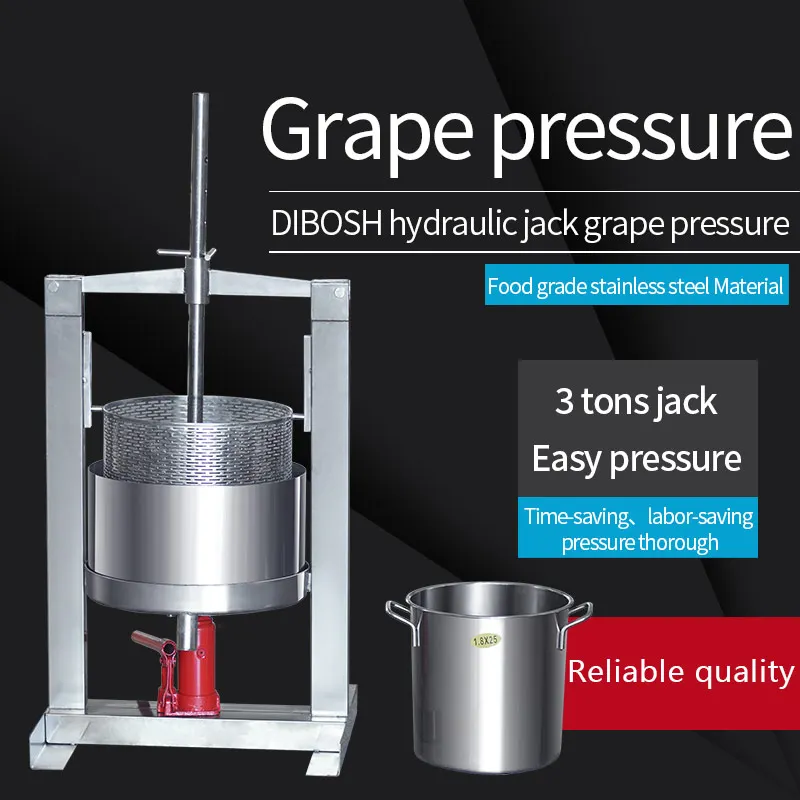 Stainless Steel Jack Fruit Crusher Selfmade Wine And Fruit Wine Juicer Squeezing Leather