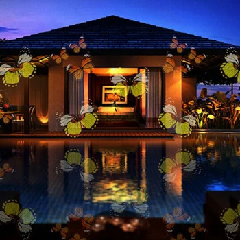 

12 Types Stage Light Laser Snowflake Projector Christmas Party Outdoor LED Disco Light Equipment For Home Holiday Decoration