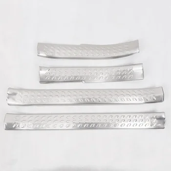 

For Toyota C-HR CHR 2017 2018 Stainless Steel inside Door Sill Scuff Plate Welcome Pedal Car Styling Accessories 4Pcs