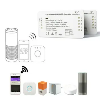 

New Smart Home Wall Light Touch Wireless Remote Controller Switch WIFI LED Lamp