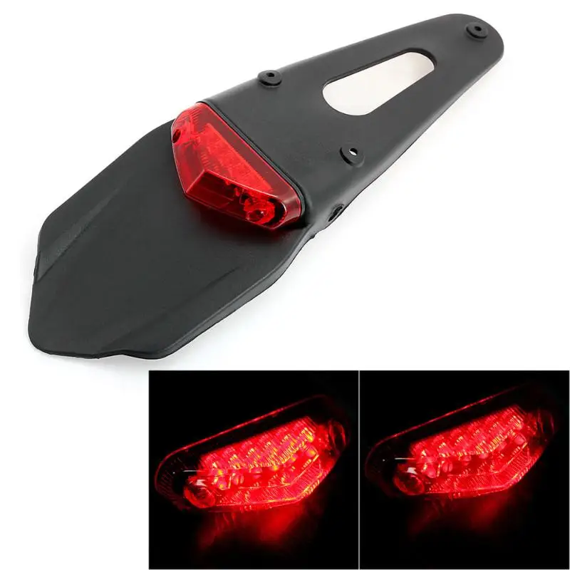 Motorcycle 12LED Stop Light Rear Fender Brake Tail Light For HONDA 250