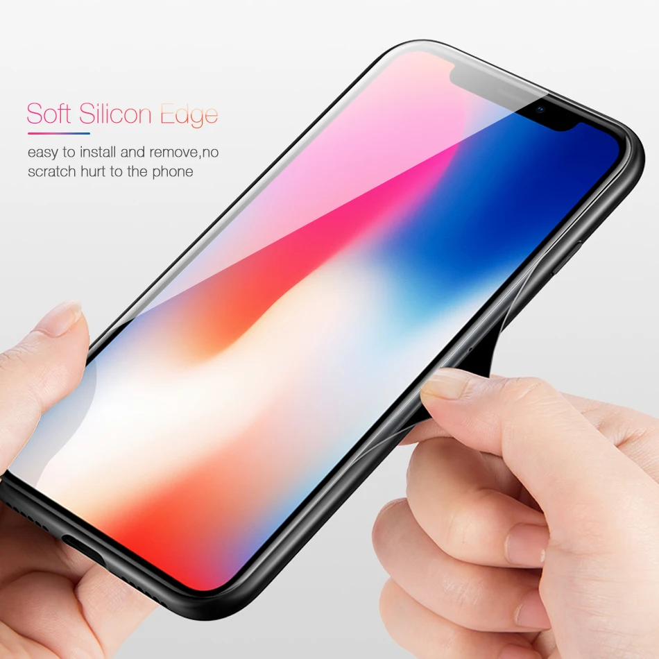 FLOVEME противоударный Закаленное Стекло чехол для телефона iPhone 6 6s