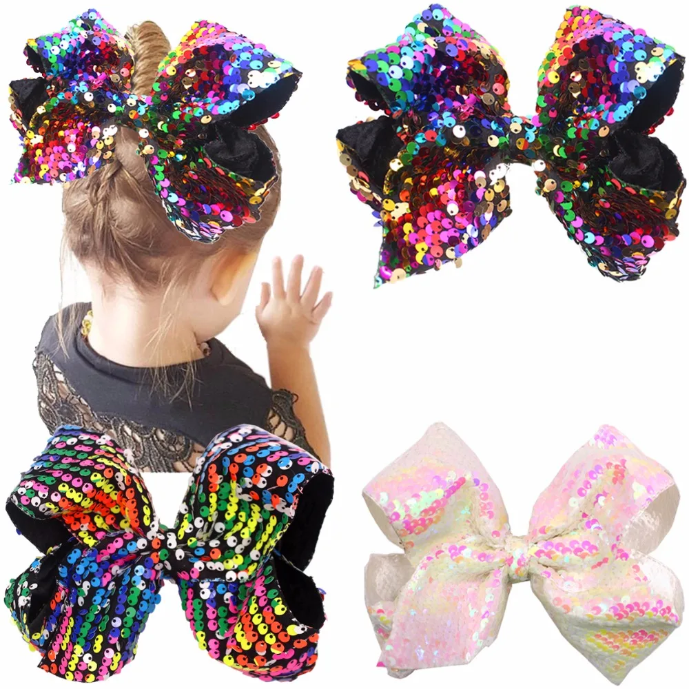 4 INCH BOW LOL Surprise Ribbon.HAIR ALLIGATOR CLIP GROSGRAIN RIBBON BOW GIRL